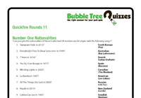 Quickfire Rounds 11 Quickfire Rounds 11